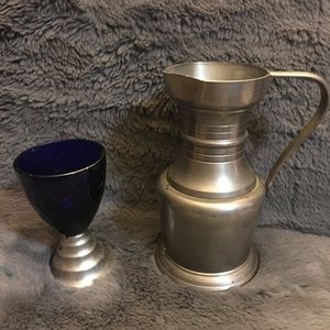 ZKS Zinn cup and jar